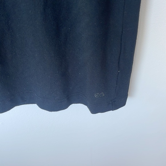 Escada Black Modal Ruffle Tee - Picture 3 of 7